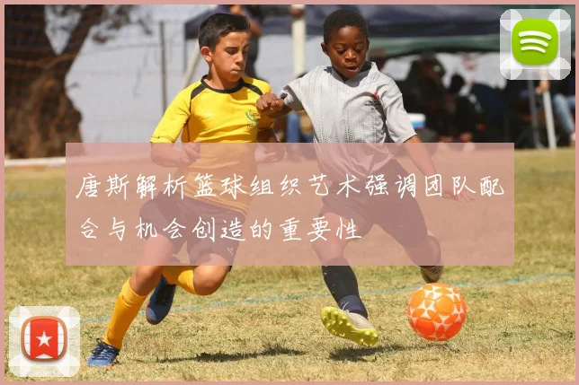 唐斯解析篮球组织艺术强调团队配合与机会创造的重要性